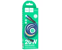 Кабель Hoco U110 USB-C - Lightning PD синий, 1,2м