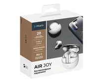 Беспроводные наушники Deppa Air Joy, USB-C,TWS, BT 5.3, 250мАч, белые