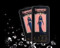 Защитное стекло iPhone 13/13 Pro/14/16e Diamond черное