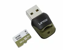 Карта памяти MicroSDHC Lexar (32GB cl10 UHS-II + SD 1000x)