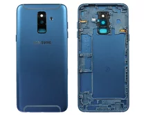 Задняя крышка Samsung A605F A6+ (2018) синяя 1кл