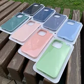 Чехол iPhone 11 Pro Liquid Silicone FULL (черный)