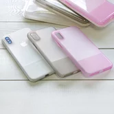 Чехол iPhone X/XS Translucent (фиолетовый)