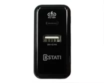 СЗУ-1USB + USB-C Kstati QC016, 30W, черный