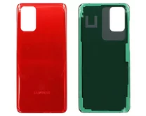 Задняя крышка Samsung G985F S20 Plus красная 1кл