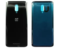 Задняя крышка OnePlus 6T черная (глянец) 1кл