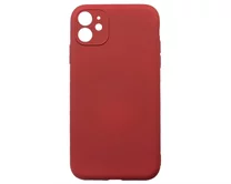 Чехол iPhone 11 Microfiber (кораловый)