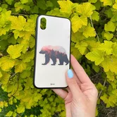 Чехол Samsung A51 A515F 2020 KSTATI Glass Wild Art