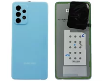 Задняя крышка Samsung A525F A52 синяя 1кл