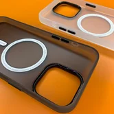 Чехол iPhone 15 KEEPHONE Magviar (синий)