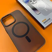 Чехол iPhone 15 Pro Max KEEPHONE Magviar (черный)