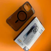 Чехол iPhone 15 Pro Max KEEPHONE Magnet Pro (белый)