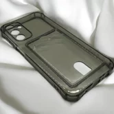 Чехол Samsung A15 5G/M15 TPU CardHolder (прозрачный черный)