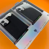 Чехол iPhone 15 Pro Max Njoyny NY-111 Soft Fiber (черный)