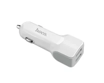 АЗУ-2USB-A Hoco Z23 2.4A, белый