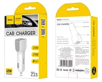 АЗУ-2USB-A Hoco Z23 2.4A, белый