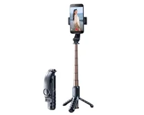 Монопод-трипод-штатив Rtako Q10R Mini Selfie Stick черный