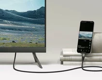 Кабель Xiaomi high-speed braided USB-C - USB-C 6A серый, 1м