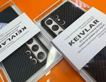 Чехол Samsung S24 KZDOO Keivlar (синий)