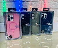 Чехол iPhone 16 Pro Njoyny Metal Silicone (синий)