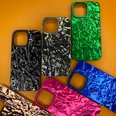 Чехол iPhone 15 Pro Фольга в ассортименте