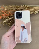 Чехол iPhone X/XS KSTATI Girl Art