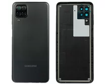 Задняя крышка Samsung A125F A12 черная 1кл