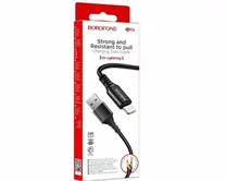 Кабель Borofone BX54 Lightning - USB черный, 1м