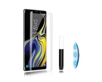 Защитное стекло Honor 50/Huawei Nova 9 3D Full прозрачное с клеем и UV лампой