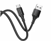 яяяКабель Borofone BX54 micro - USB черный, 1м