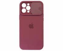 Чехол iPhone 12 Pro Max Protect Cam (фиолетовый)