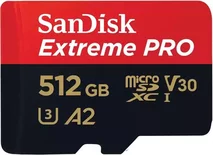 Карта памяти MicroSDXC SanDisk Extreme Pro 200/140MB/s (512GB cl10 + SD)