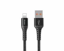 Кабель McDodo CA-2260 Lightning - USB черный, 0,2м