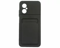 Чехол Poco M4 5G TPU CardHolder (черный)