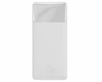 Внешний АКБ 30000 mAh Baseus Bipow Digital Display Power bank 20W белый