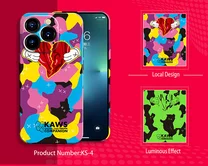 Чехол iPhone 11 LUXO Kaws (KS-4)