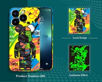 Чехол iPhone 11 LUXO Kaws (J86)