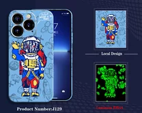 Чехол iPhone 13 Pro LUXO Kaws (J129)