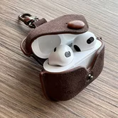 Чехол AirPods Pro/Pro2 Велюр (коричневый)