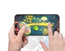 Защитное стекло iPhone XS Max/11 Pro Max ANANK Anti-fingerprint (для игр, не отставляет отпечатков пальцев) матовое черное 