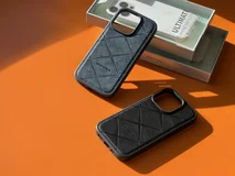 Чехол iPhone 15 Pro Max KEEPHONE Austin (черный)