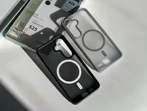 Чехол Samsung S25 KEEPHONE Mogo Pro Series (серый)