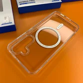 Чехол Samsung S25 Plus KEEPHONE Hybrid Pro (прозрачный)