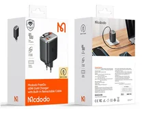 СЗУ 1USB-A +1USB-C McDodo CH-4281, 40W + кабель USB-C черный