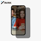 Защитное стекло iPhone 15 ANANK 2.5D приватное черное 