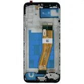 Дисплей Samsung A037F A03s в сборе черный (Оригинал OEM)