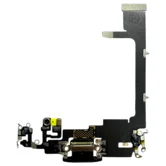 Шлейф iPhone 11 Pro на сист разъем черный 2кл