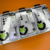 Чехол Samsung S25 KUVETE Ice Crystal MagSafe (прозрачный)