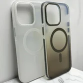 Чехол iPhone 15 Pro Njoyny NY-09 MagSafe (фиолетовый)