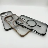 Чехол iPhone 15 Pro Max Njoyny NY-124 MagSafe (черный)